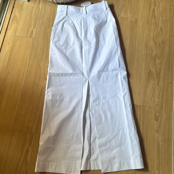 With Harper Lu White Maxi Skirt Size XS - Image 4