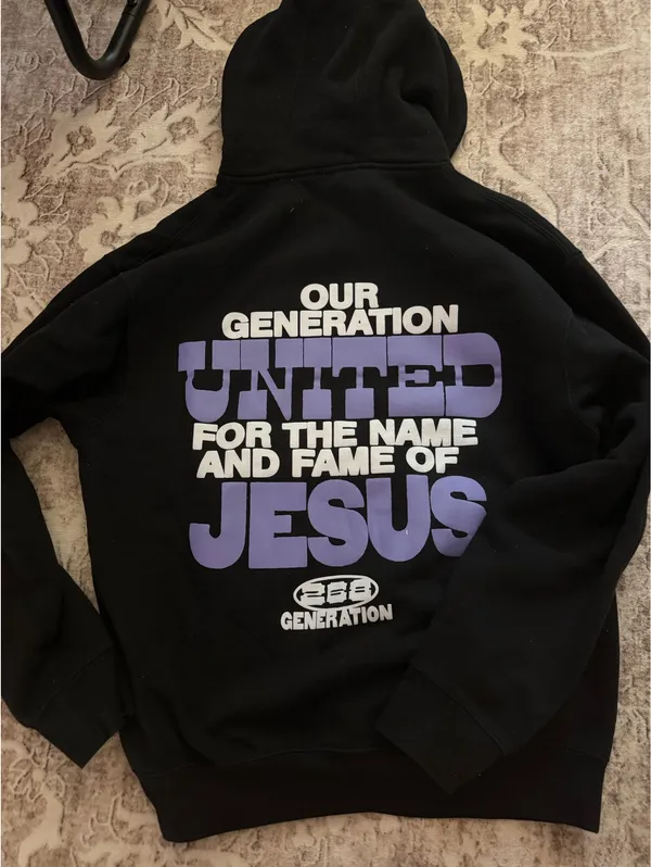268 Generation Hoodie Black Size M - Image 3