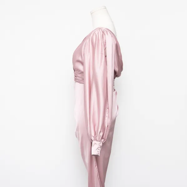 IEENA for Mac Duggal - One-Shoulder Satin Gown‎ - Image 11