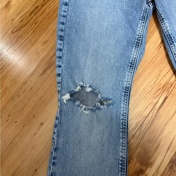Zara Blue Denim Jeans - Image 12