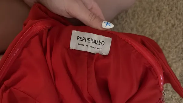 Peppermayo Meredith Maxi Dress - Red - Image 7