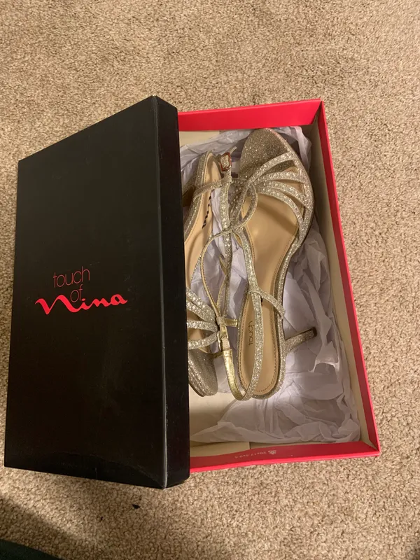 Touch of Nina Silver Heels - Image 4