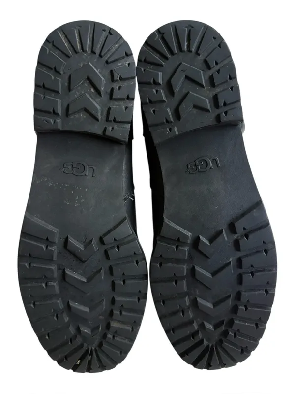 UGG Leather Niels Moto Boots Black Size 10 - Image 11