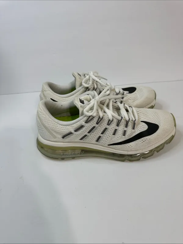 Nike Women's White Black Olive Air Max Style Running Sneakers - Image 5
