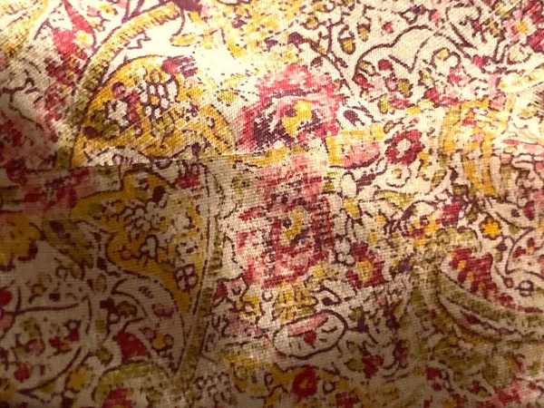 Lauren Ralph Lauren Womens M Paisley Floral Ruffle Blouse 100% Cotton Used - Image 13