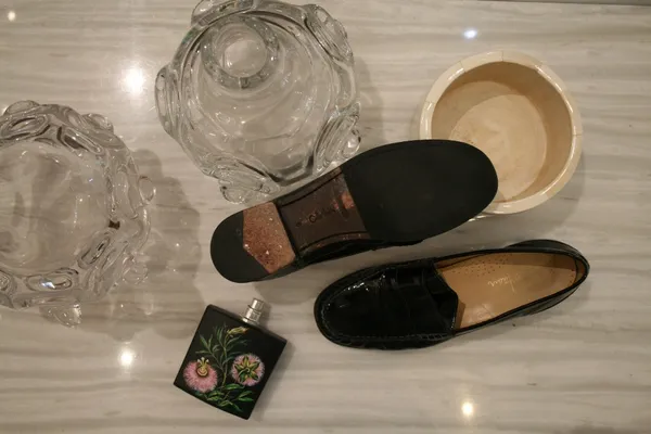 Cole Haan Patent Black Leather Penny Loafers - Image 9