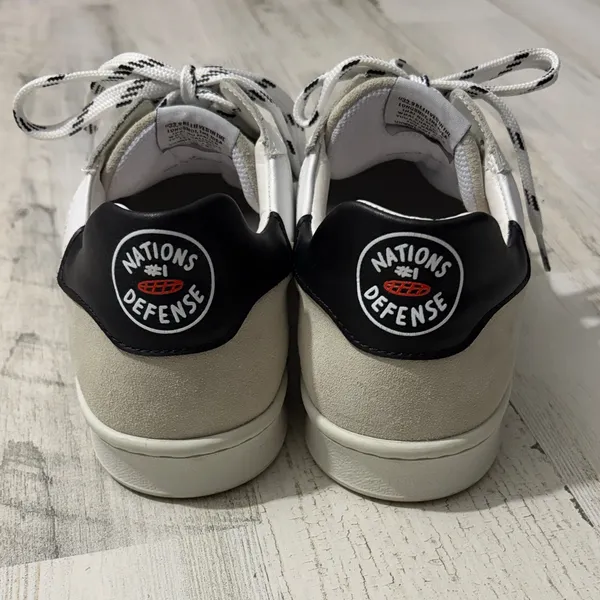 33.9 The Original White and Black Women's Sneakers - Image 6