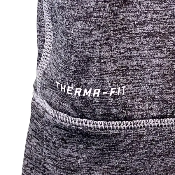 Nike Therma-Fit Hoodie Womens L Gray Mint Fleece Pullover Thumbholes Sweatshirt - Image 10