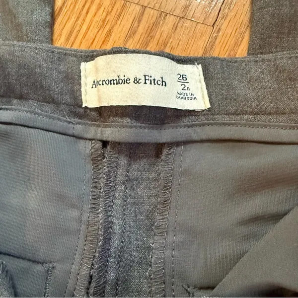 Abercrombie & Fitch Gray Women's Pants - Image 2