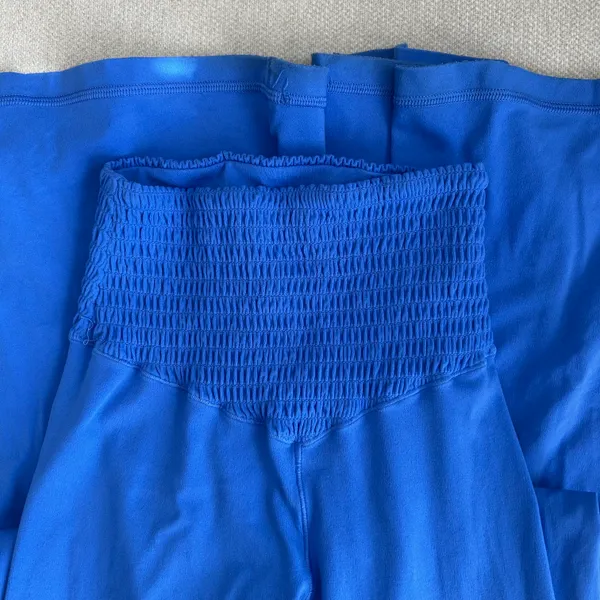 Aerie Offline Blue Smock Flare Leggings - Image 4