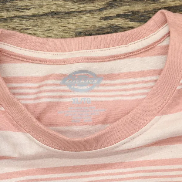 NEW Dickies Remanufactured Baggy Utility Pocket T-Shirt Tee Pink Multi 2 XL - Image 3