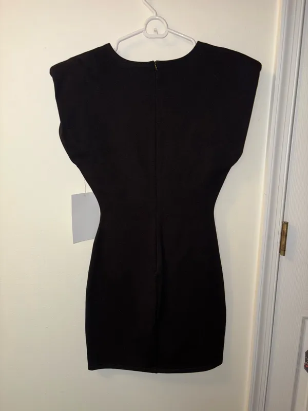 Black Mini Dress - Image 2