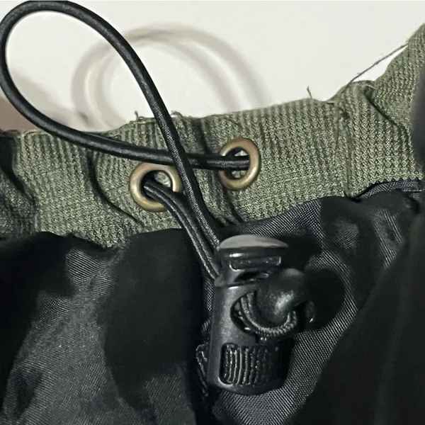 Pulse Olive Green‎ Hooded Winter Parka Jacket Faux Fur Trim Snow Skirt Medium - Image 9