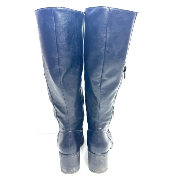 BareTraps Dalia Black Full Zip Tall Riding Boots Size 7 - Image 6