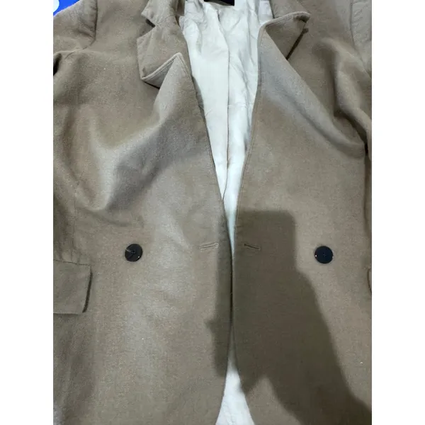 Theory DB Boy JKT Sleek Flannel 2 Blazer 6 Brown Virgin Wool Minimalist‎ Career - Image 10