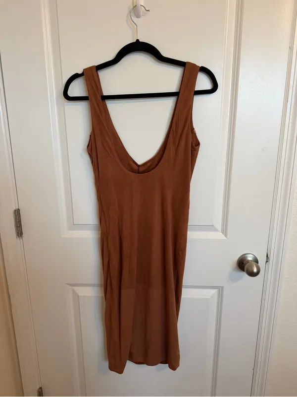 NWT House of CB Alanis Suede Dress Small - Image 4