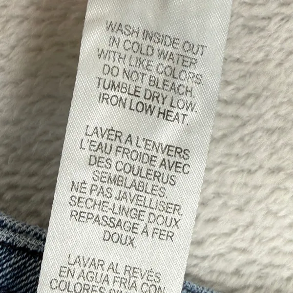 Good American Good Straight High Rise Blue Jeans‎ GS941T Womens Size 4/27 - Image 10
