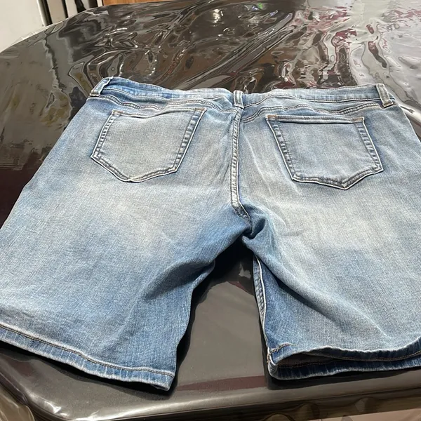 Blue‎ Denim Shorts Blue Size 16 - Image 2