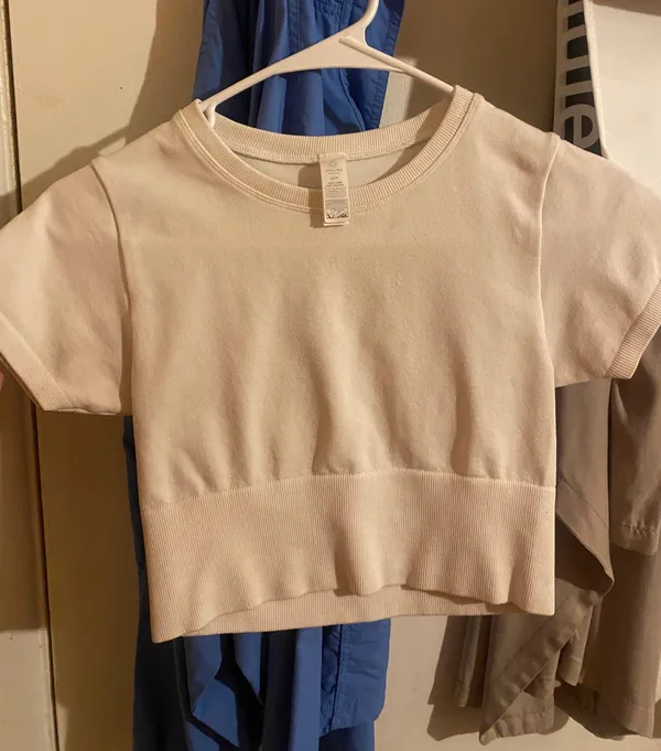 Aerie cropped workout top - Image 3