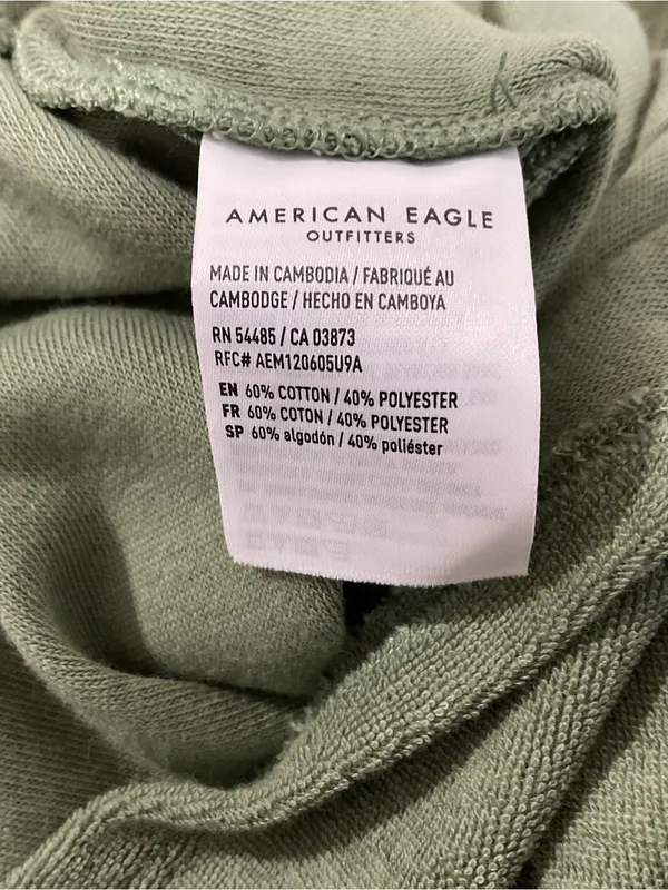 American Eagle Terry Beach Romper Womens Size Small - Image 6
