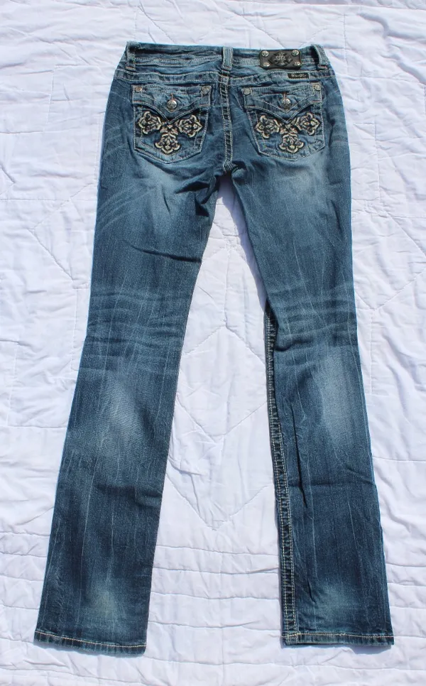 Miss Me Jeans Straight 29 JE5918T3L - Image 2