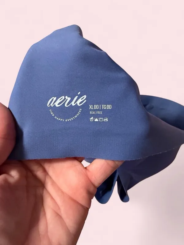 aerie Seamless Midnight Blue Wireless Bra - Image 3