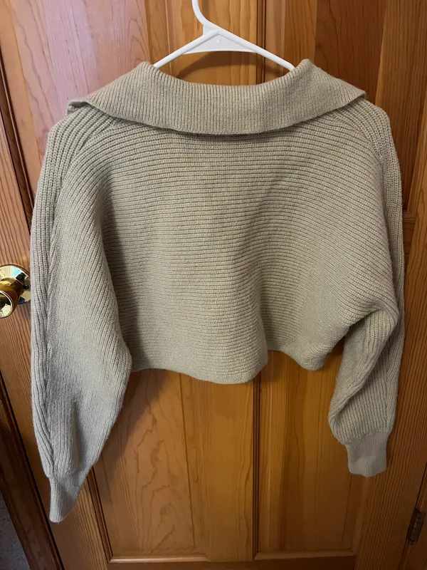 12th Tribe Cropped Sweater - Image 2