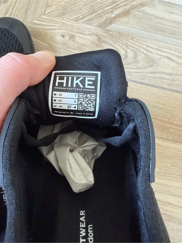 Hike Footwear HF Flow Minimalistic Shoes Black Women’s Size 7 Men’s 5 Run Hike - Image 6