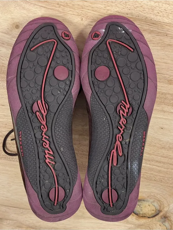 Merrell‎ Ellipse Suede Lace Up Sneakers Coffee Bean Brown Women’s 7 - Image 8