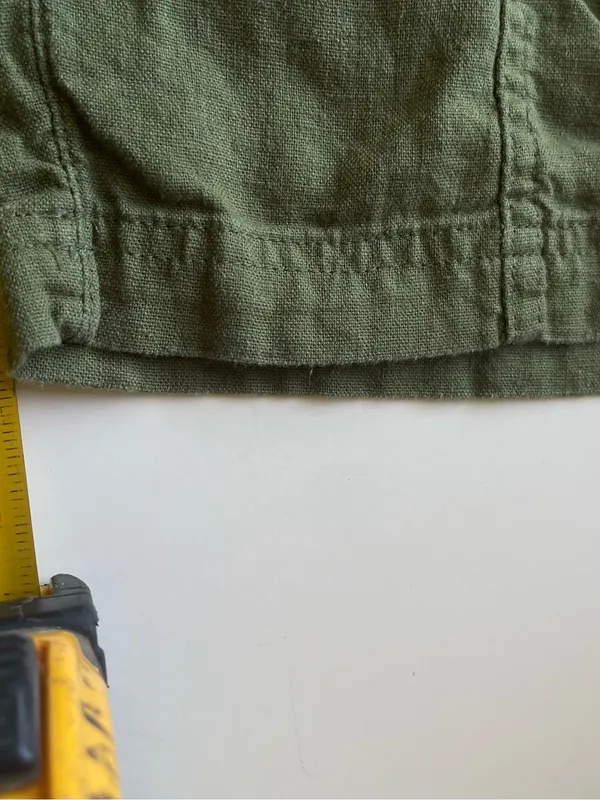 Time and Tru Olive Drawstring Utility Cargo Pants - Image 6
