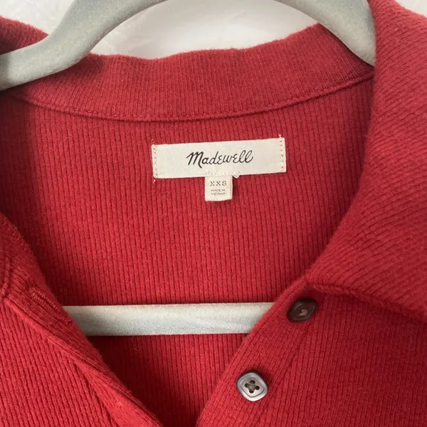 Madewell pull over collared sweater▪️size XXS - Image 2