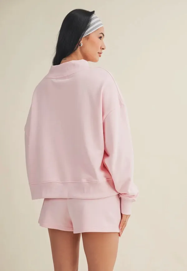 Kimberly Salty Mock Neck Sweatshirt - Image 6