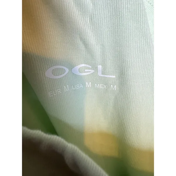 NWT OGL Move Mint Sage Light Green Flowy A-Line Maxi Midi Skirt Women Medium - Image 5
