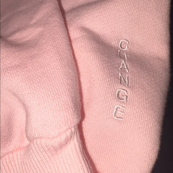 NWT Rose Quartz Pink Vast Life Climate Change Zip up fleece hoodie -water bottle - Image 7