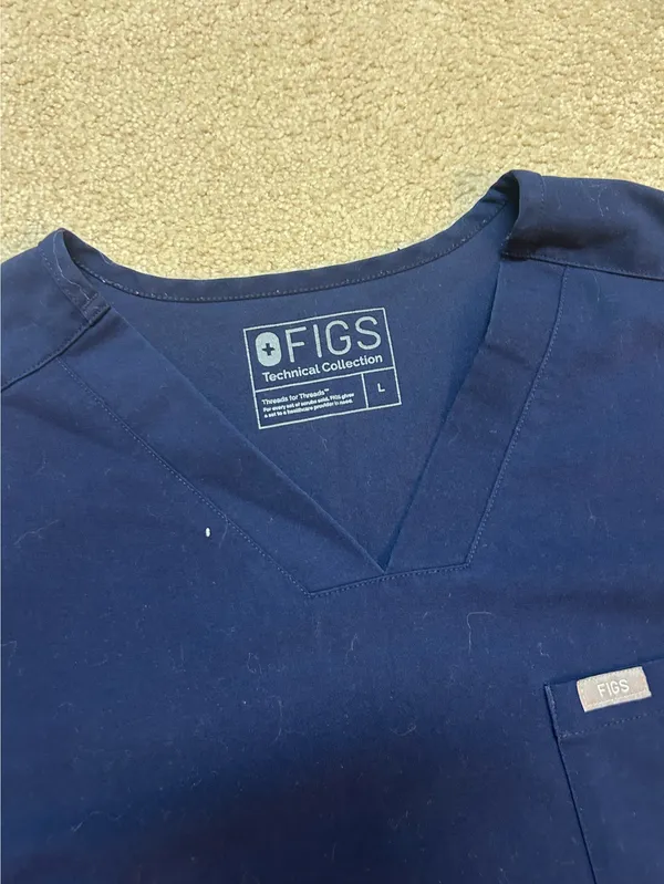 FIGS Scrubs Set Navy Blue - Image 2