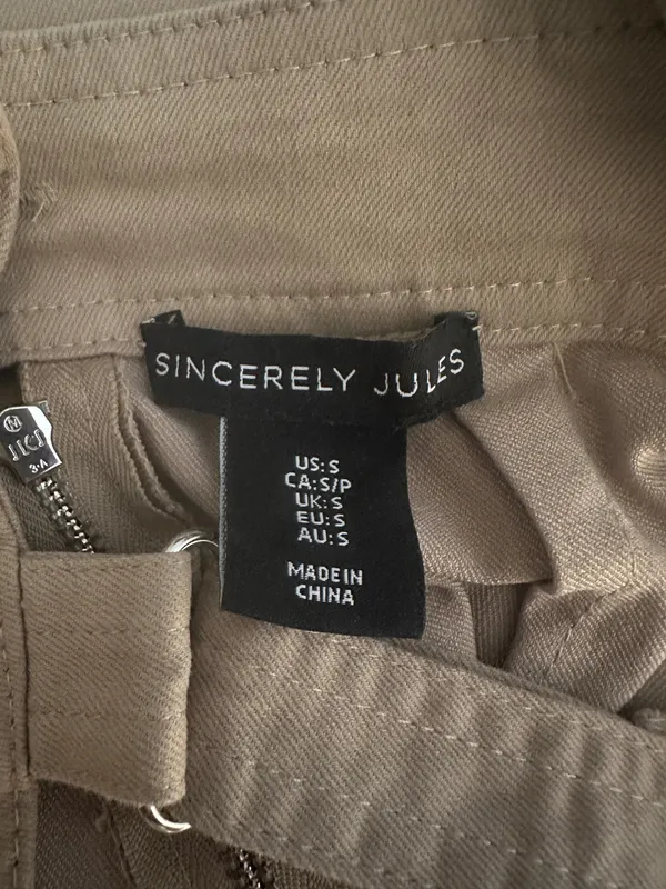 Sincerely Jules Khaki Jumpsuit - Image 5