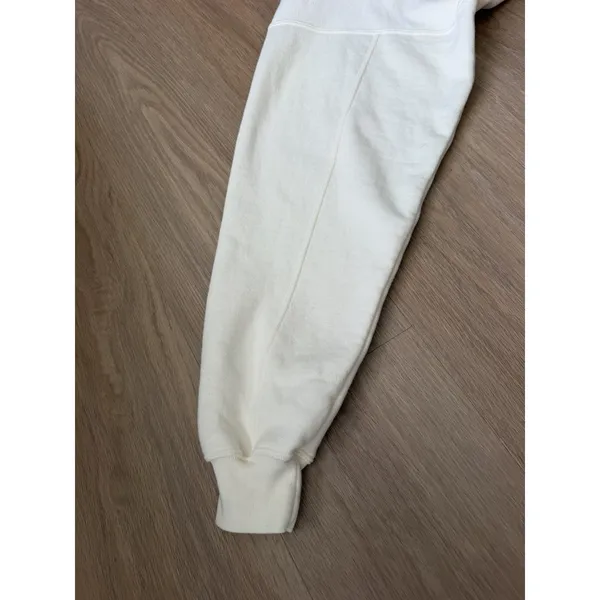 Vtg Guess Georges Marciano Sweatshirt Womens Medium Ivory Mockneck Pullover USA - Image 11
