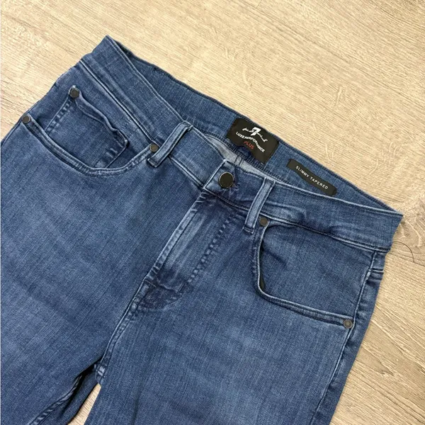 •7 For All Mankind• Slimmy Tapered Jeans - Image 5