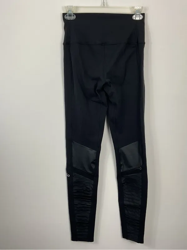 Alo High Waist Moto Leggings Womens Size Medium - Image 3