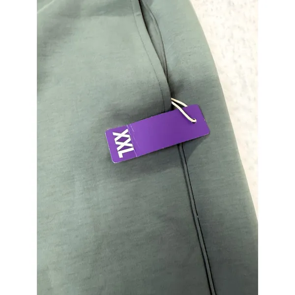 Sage Green Wide Leg Lounge Pants Drawstring Waist Plus Size XXL New‎ - Image 2