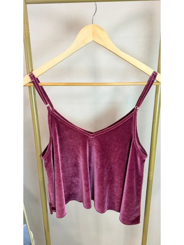 Coquette Y2K NWT Size M Victoria’s Secret Burgundy Velvet - Image 5