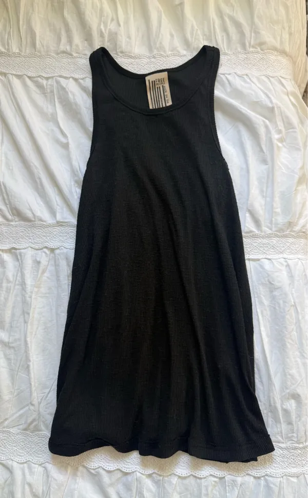 Free People Tank Top Black - Image 2