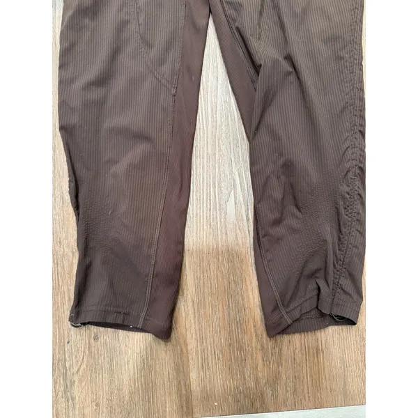 Lululemon dance Studio Jogger‎ 2 Brown Java Pinstripe LW6CDQS High Pants - Image 2