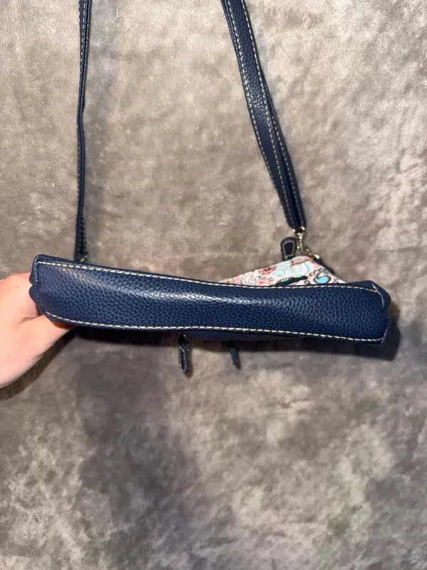 Stone & Co. Paisley Print Multi-Pocket Crossbody Bag - Image 9