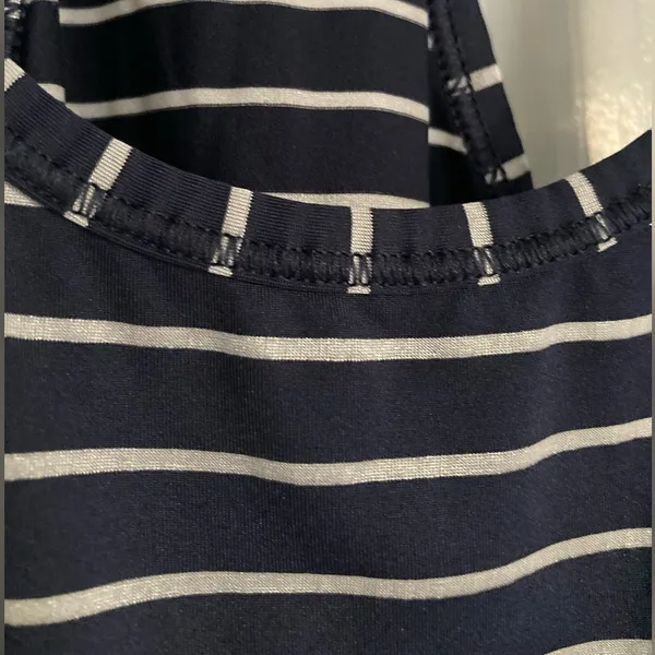 Athleta navy striped tank - Image 5