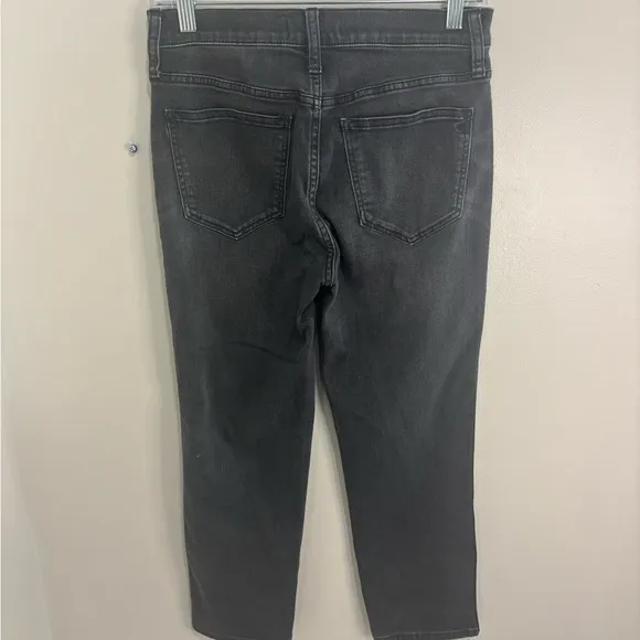 Madewell Roadtripper‎ Stovepipe Jeans Faded Black Straight Leg 26P Petite - Image 8