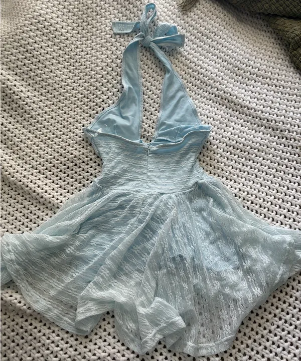 New Pink Dress Blue Size M - Image 2