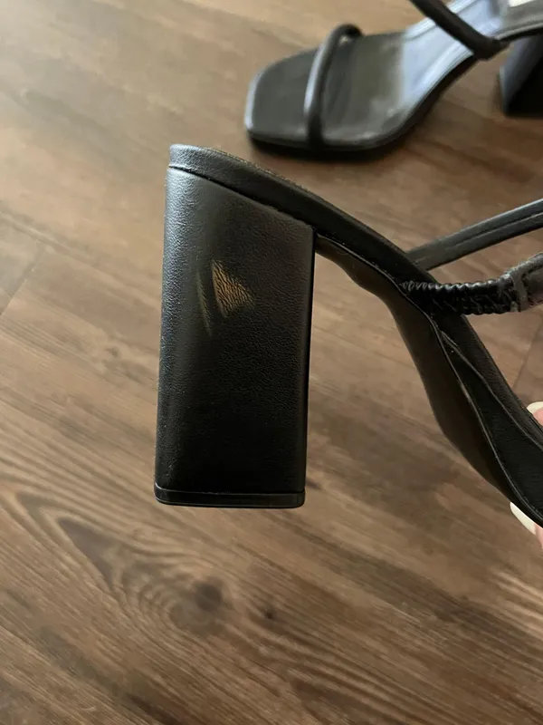Steve Madden Women's Lilah Heeled Sandal Black - Image 8