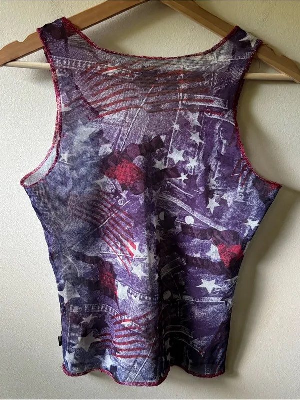 Tommy Hilfiger 2001 Sheer Mesh Tank Top - Image 6