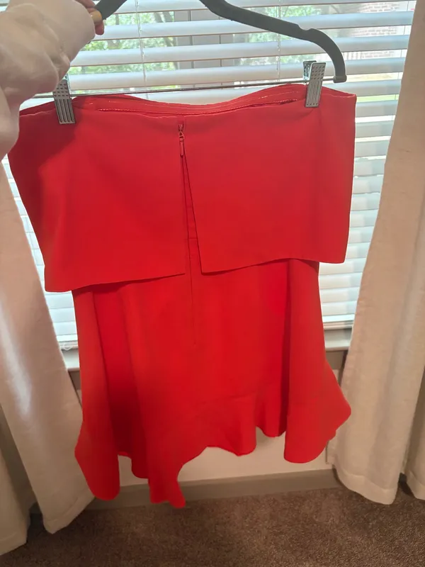 BCBGMAXAZRIA Romper orange - Image 2